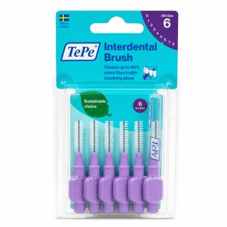 TePe Interdental Brush interdentalne četkice 6 pcs 1,1 mm