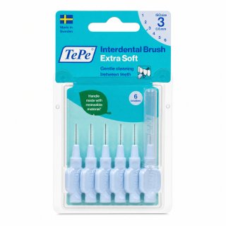 TePe Interdental Brush interdentalne četkice Extra Soft 6 pcs 0,6 mm