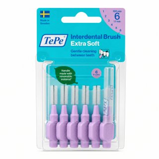 TePe Interdental Brush interdentalne četkice Extra Soft 6 pcs 1,1 mm