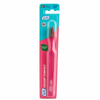 TePe Colour Compact četkica za zube Extra Soft Toothbrush Pink