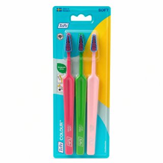 TePe Colour četkica za zube Toothbrush 3 pcs Soft