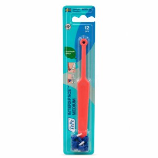 TePe Interspace jednosnopna četkica za zube Handle + 12 Tips Medium