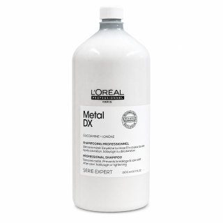 L´Oréal Professionnel Série Expert Metal DX Professional Shampoo učvršćujući šampon pre farbené, chemicky ošetrené a zosvetlené vlasy 1500 ml