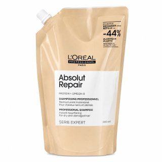 L´Oréal Professionnel Série Expert Absolut Repair Protein + Omega 9 Professional Shampoo hranjivi šampon za suhu i oštećenu kosu Refill 1000 ml