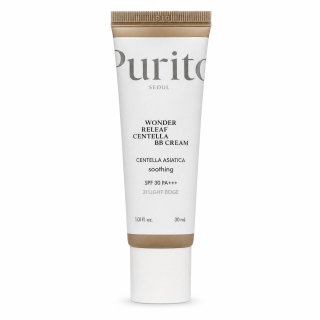 Purito Wonder Releaf Centella BB Cream SPF 30 PA+++ BB krema za ujednačavanje boje i tona kože 21 Light Beige 30 ml