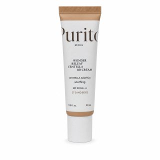 Purito Wonder Releaf Centella BB Cream SPF 30 PA+++ BB krema za ujednačavanje boje i tona kože 27 Sand Beige 30 ml