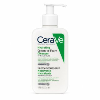 CeraVe Hydrating pjenasta krema za čišćenje Cream-to-Foam Cleanser 236 ml
