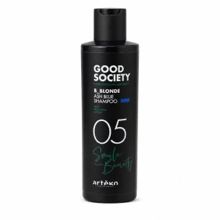 Artègo Good Society 05 B_Blonde Ash Blue Shampoo neutralizirajući šampon za platinasto plavu i sijedu kosu 250 ml