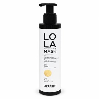 Artègo Lola Your Beauty Colour Mask hranjiva maska s pigmentima u boji za oživljavanje toplih plavih nijansi kose Sun 200 ml