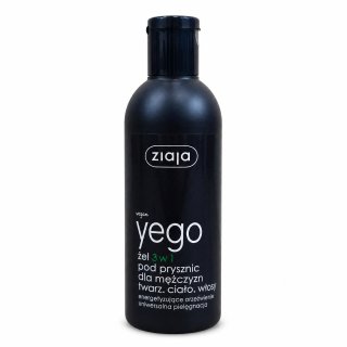 Ziaja Yego gel za tuširanje 3-in-1 Shower Gel – Face, Body, Hair 300 ml