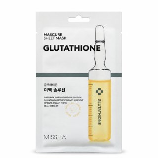 Missha platnena maska Glutathione Sheet Mask 28 ml