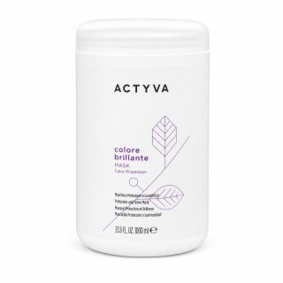 Kemon Actyva Colore Brillante Protection and Shine Mask učvršćujuća maska za sjaj i zaštitu obojene kose 1000 ml