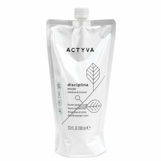 Kemon Actyva Disciplina Silkiness & Control Mask učvršćujuća maska za grubu i neukrotivu kosu Refill 1000 ml