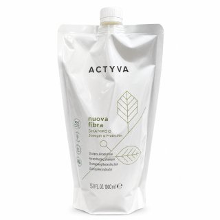 Kemon Actyva Nuova Fibra Reconstructing Shampoo hranjivi šampon pre posilnenie vlasového vlákna Refill 1000 ml