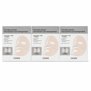 COSRX hidrogel maska The Alpha-Arbutin Discoloration Care Hydrogel Mask 3 x 34 g