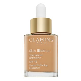 Clarins Skin Illusion Natural Hydrating Foundation tekući make-up s hidratantnim učinkom 110 Honey 30 ml