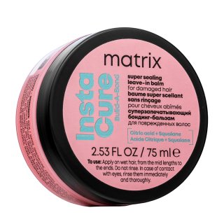 Matrix Total Results Insta Cure Build-A-Bond Leave-In Balm hranjivi balzam pre posilnenie vlasového vlákna 75 ml