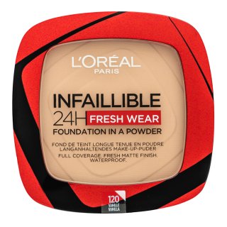 L´Oréal Paris Infaillible 24H Fresh Wear Foundation in a Powder puderasta šminka s matirajućim učinkom 120 9 g
