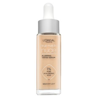 L´Oréal Paris True Match Nude Plumping Tinted Serum serum za ujednačavanje boje i tona kože 0.5-2 Very Light 30 ml