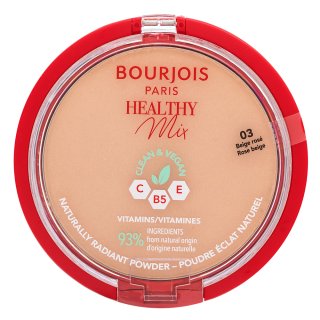 Bourjois Healthy Mix Clean & Vegan Powder puder s matirajućim učinkom 03 Rose Beige 10 g