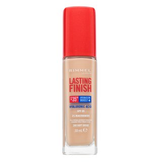 Rimmel London Lasting Finish 35HR SPF20 Full Coverage Lightweight Foundation dugotrajna šminka za ujednačavanje boje i tona kože 200 30 ml