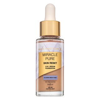 Max Factor Miracle Pure Skin Reset 2in1 Serum Foundation tekući make-up za obnavljanje kože lica 30-40 Fair To Light 30 ml