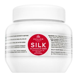 Kallos Silk Hair Mask uhladzujúca mask za grubu i neukrotivu kosu 275 ml