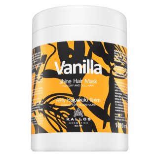 Kallos Vanilla Shine Hair Mask učvršćujuća maska za mekoću i sjaj kose 1000 ml