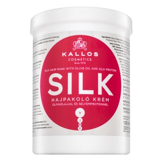 Kallos Silk Hair Mask uhladzujúca mask za grubu i neukrotivu kosu 1000 ml