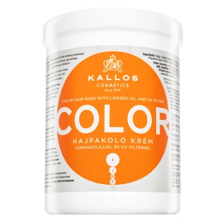 Kallos Color Hair Mask zaštitna maska za obojenu kosu i pramenove 1000 ml