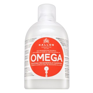 Kallos Omega Rich Regenerating Shampoo učvršćujući šampon za oštećenu kosu 1000 ml