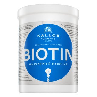 Kallos Biotin Beautifying Hair Mask učvršćujuća maska za oslabljenu kosu 1000 ml