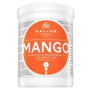 Kallos Mango Moisture Repair Hair Mask hranjiva maska za suhu i oštećenu kosu 1000 ml