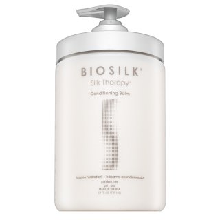 BioSilk Silk Therapy Conditioning Balm uhladzujúca mask za mekoću i sjaj kose 739 ml