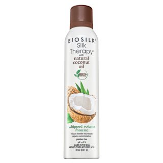 BioSilk Silk Therapy Whipped Volume Mousse pjenasti učvršćivač za kosu za volumen kose 237 ml