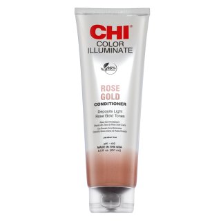 CHI Ionic Color Illuminate Conditioner regenerator za toniranje za oživljavanje boje Rose Gold 251 ml