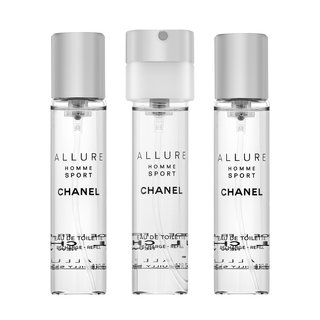 Chanel Chanel Allure Homme Sport - Refill toaletna voda za muškarce 3 x 20 ml