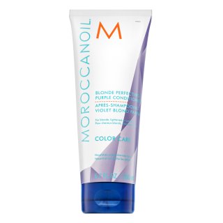 Moroccanoil Color Care Blonde Perfecting Purple Conditioner regenerator za kosu za platinasto plavu i sijedu kosu 200 ml