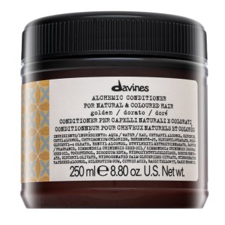 Davines Alchemic Conditioner regenerator za toniranje za oživljavanje toplih plavih nijansi kose Golden 250 ml