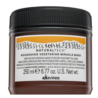 Davines Natural Tech Nourishing Vegetarian Miracle Mask hranjiva maska za suhu i lomljivu kosu 250 ml