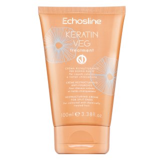 Echosline Keratin Veg Treatment obnavljajuća krema na ispucale vrhove kose 100 ml