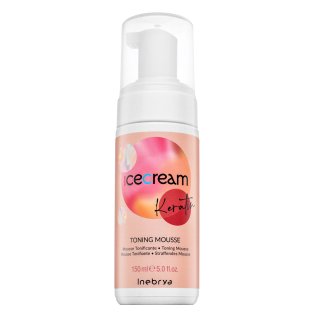 Inebrya Ice Cream Keratin Toning Mousse pjena za njegu kože s keratinom 150 ml