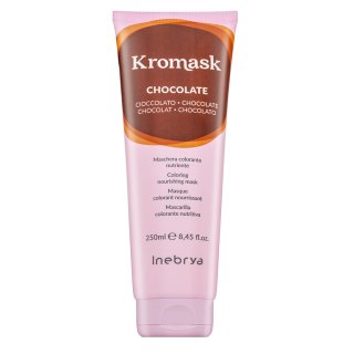 Inebrya Kromask Coloring Nourishing Mask hranjiva maska s pigmentima u boji za smeđu kosu Chocolate 250 ml