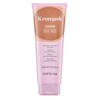 Inebrya Kromask Coloring Nourishing Mask hranjiva maska s pigmentima u boji za oživljavanje boje Toffee 250 ml