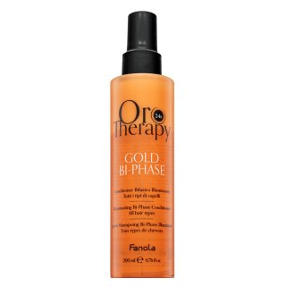 Fanola Oro Therapy 24k Gold Bi-Phase Conditioner regenerator bez ispiranja za mekoću i sjaj kose 200 ml