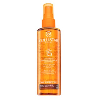 Collistar Supertanning zaštitno suho ulje za sunčanje SPF 15 Mosturizing Dry Oil SPF 15 200 ml