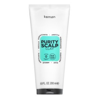Kemon Purity Scalp Clay kura za čišćenje za kosu sprječava brzo mašćenje kose 200 ml