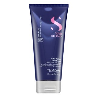 Alfaparf Milano Semi Di Lino Blonde Anti-Yellow Conditioner regenerator za toniranje za plavu kosu 200 ml
