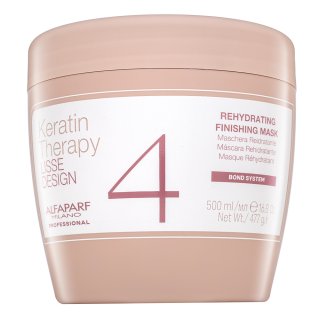 Alfaparf Milano Lisse Design Keratin Therapy Rehydrating Finishing Mask hranjiva maska za suhu i oštećenu kosu 500 ml