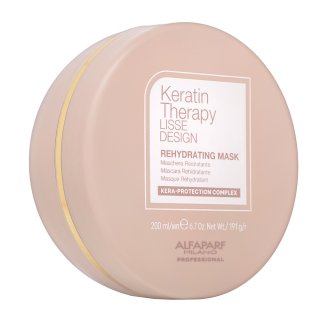Alfaparf Milano Lisse Design Keratin Therapy Rehydrating Mask hranjiva maska za suhu i oštećenu kosu 200 ml